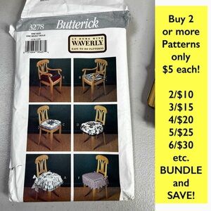 Butterick Sewing Pattern 3278, cut, vintage 90’s